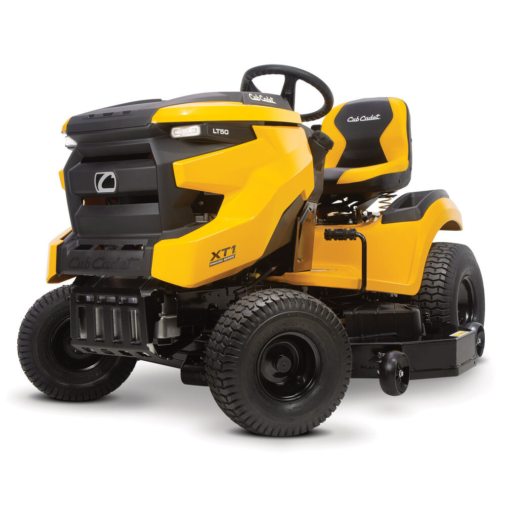 Cub Cadet XT1-LT50 FAB Lawn Tractor | 24 HP Kohler Engine, 50″ Fabricated AeroForce Deck