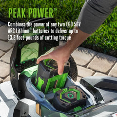 POWER+ Mower 30″ Super Composite Deck with Dual Motors Kit (Two 6Ah Batteries)