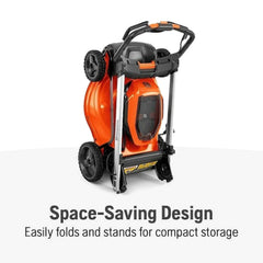 Husqvarna Lawn Xpert LE322R 40-Volt 21-in Self-Propelled Battery Push Mower