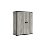 Keter Vertical Storage Shed Storm Grey