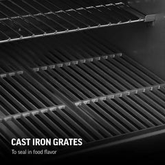 Char-Griller Texas Trio 3-Burner Dual Fuel Grills with Smoker