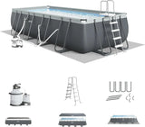 Intex Ultra XTR Rectangular Swimming Pool Set with Pumps
