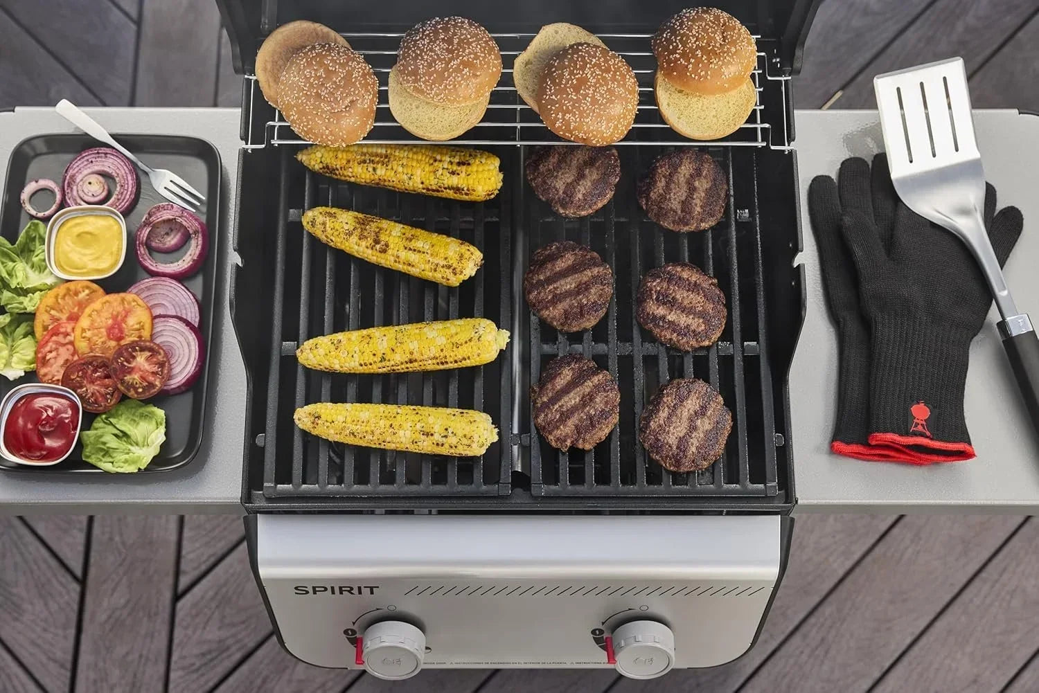 Weber SPIRIT 2-Burner Grills E-210 Liquid Propane Black
